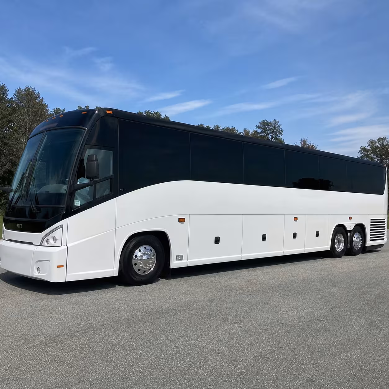 56 passenger charter bus