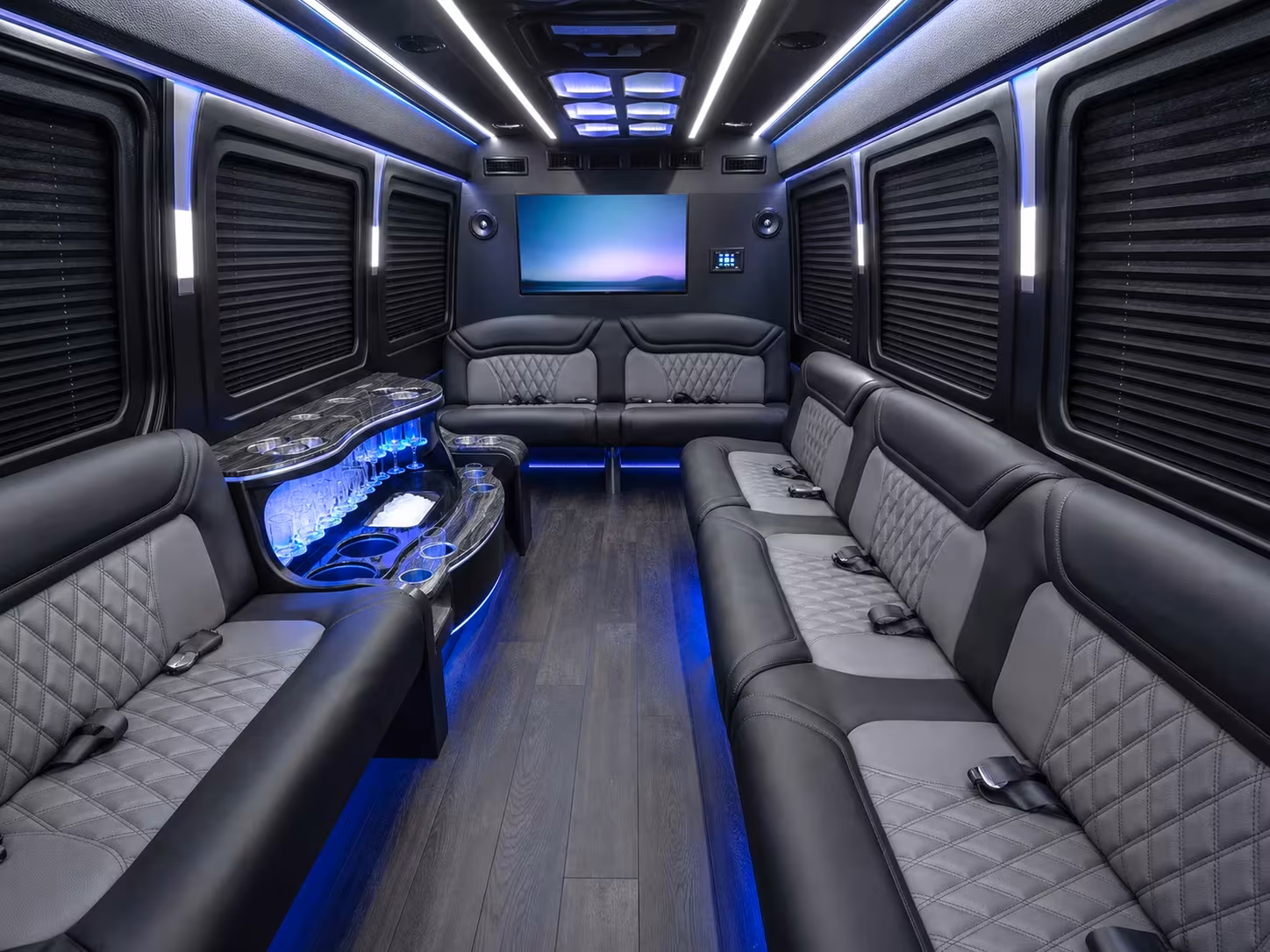 one lehi shuttle bus instead of a carpool caravan