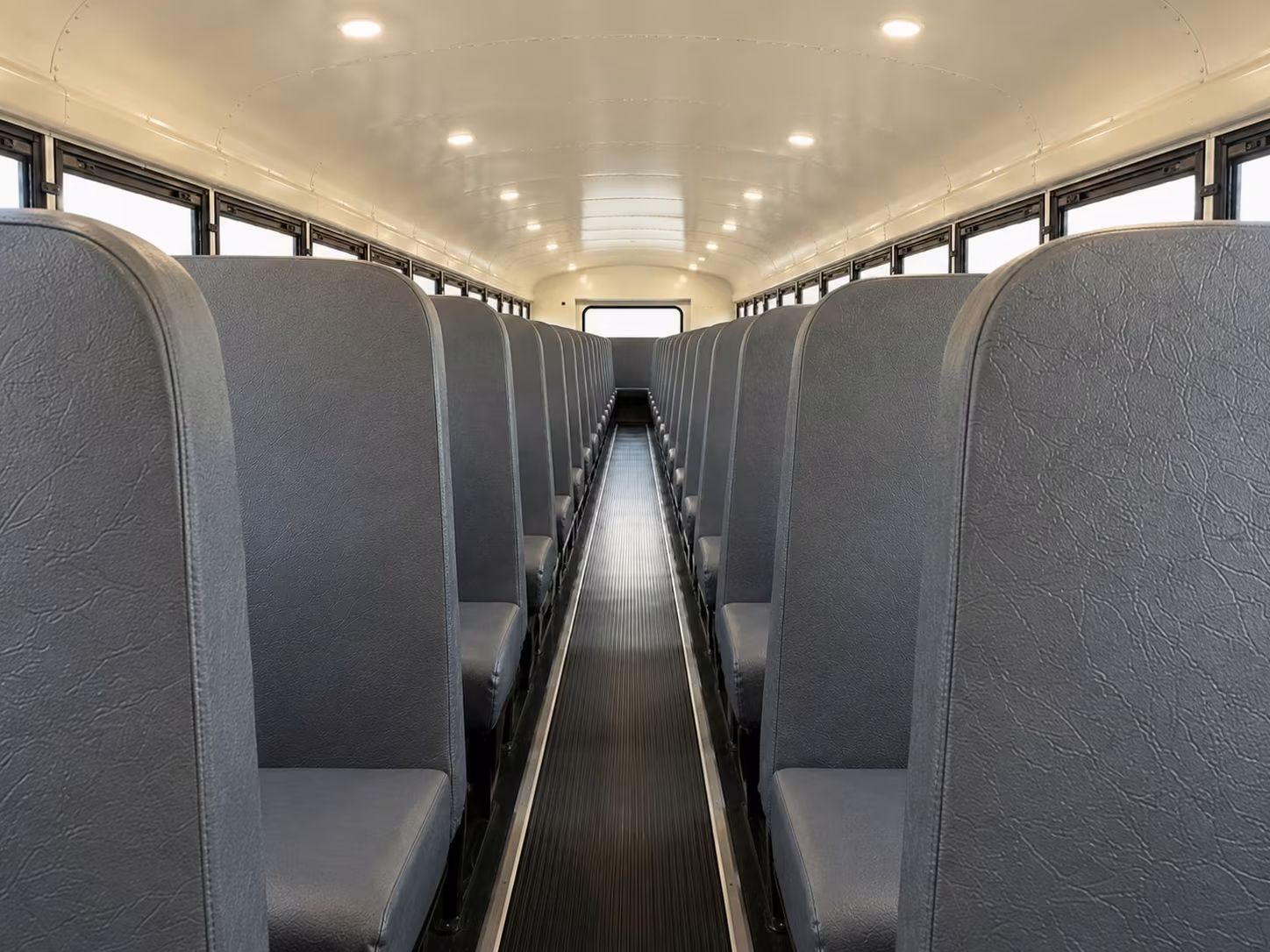 school bus interior