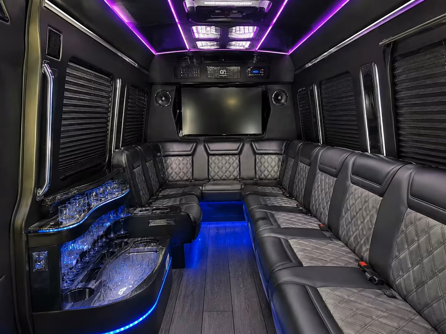 sprinter limousine inside