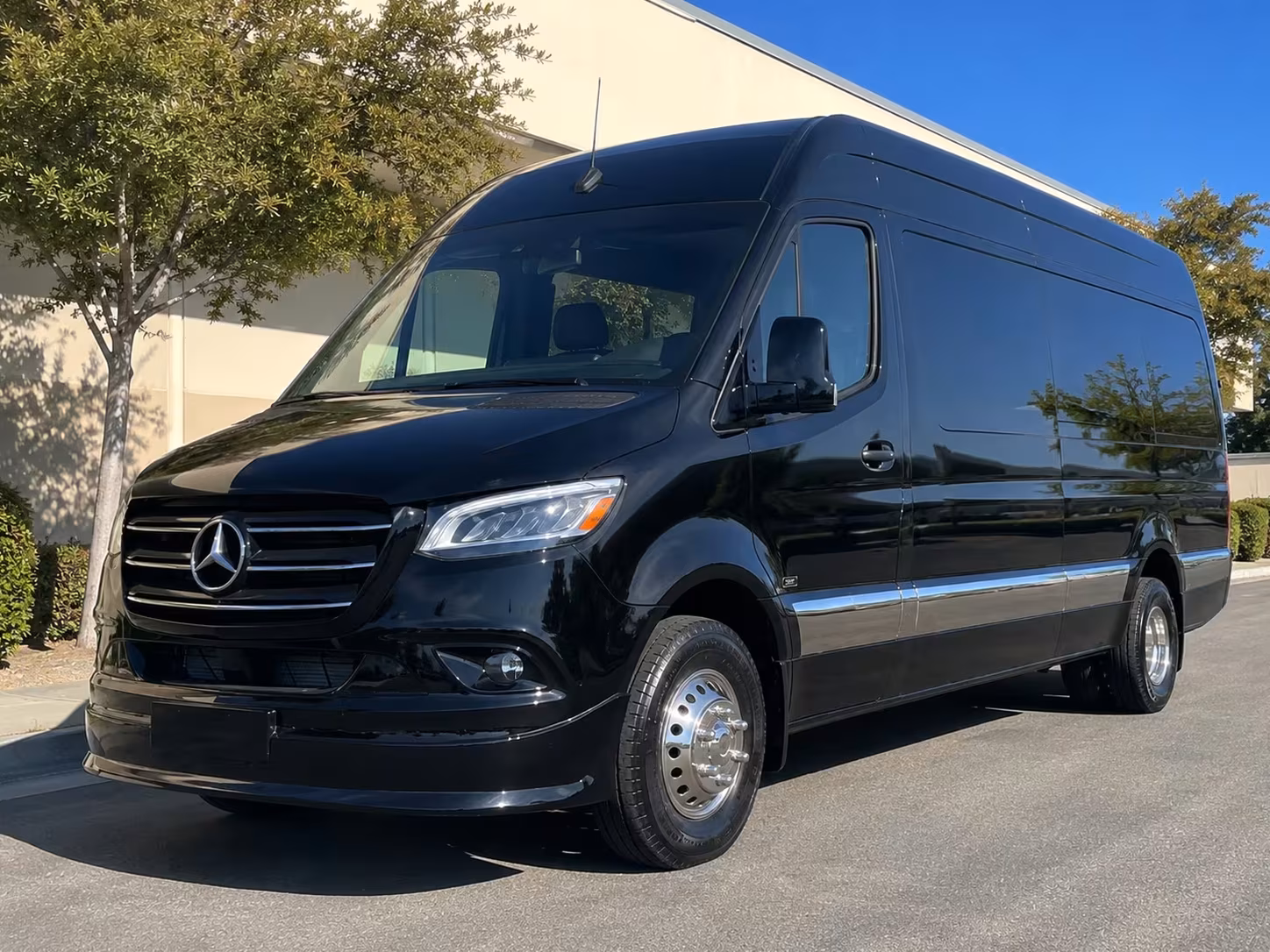 sprinter van with driver