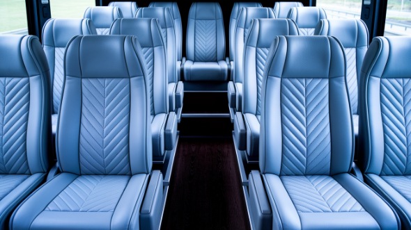 lehi 15 passenger minibus interior