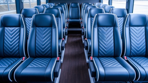 lehi 20 passenger minibus inside