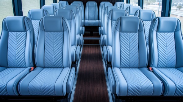 lehi 20 passenger minibus interior