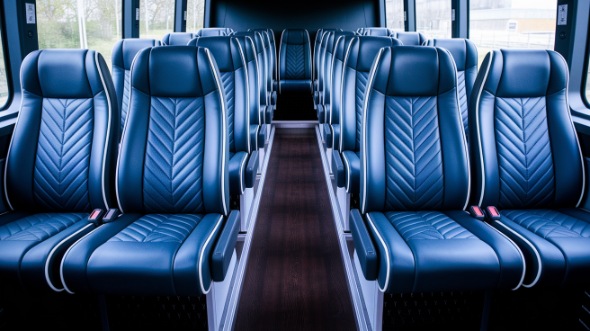 lehi 25 passenger minibus inside