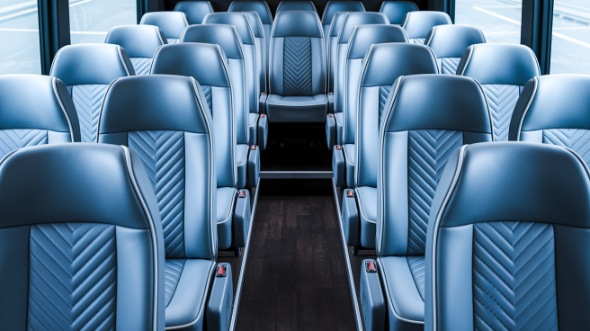 lehi 25 passenger minibus interior