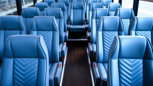 lehi 30 passenger minibus interior