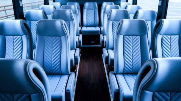 lehi 35 passenger minibus inside