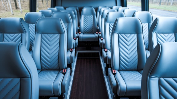 lehi 35 passenger minibus interior
