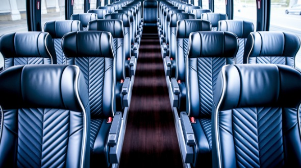 lehi 50 passenger charter bus inside