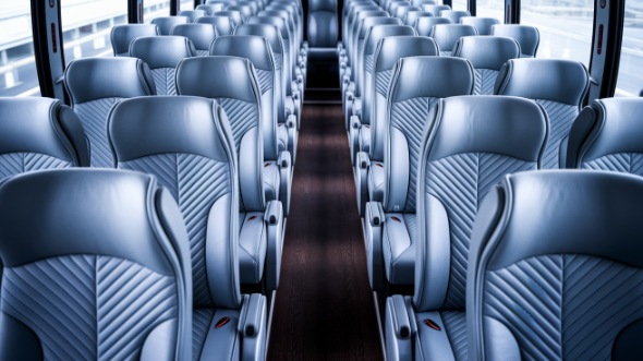 lehi 56 passenger charter bus interior
