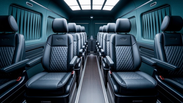 lehi sprinter van with driver interior